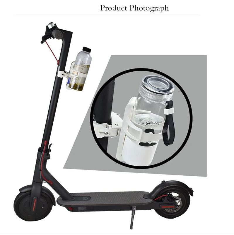 Porte tasse pour guidon de trottinette électrique  - Trot Access, boutique spécialisée en accessoires pour trottinette électrique