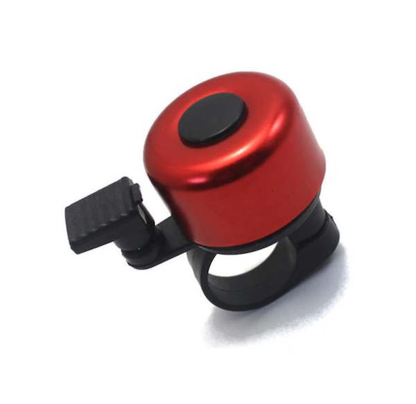 Sonnette de trottinette Rouge - Trot Access, boutique spécialisée en accessoires pour trottinette électrique