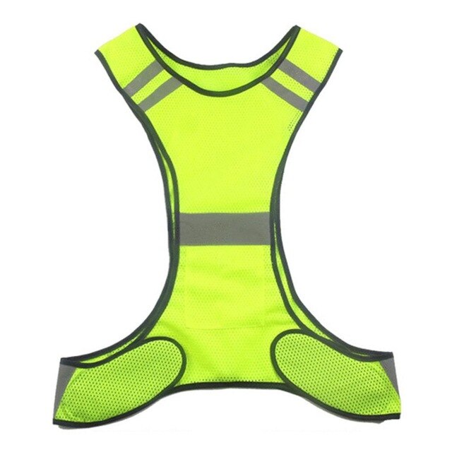 Gilet de sécurité jaune réfléchissant - Trot Access, boutique spécialisée en accessoires pour trottinette électrique